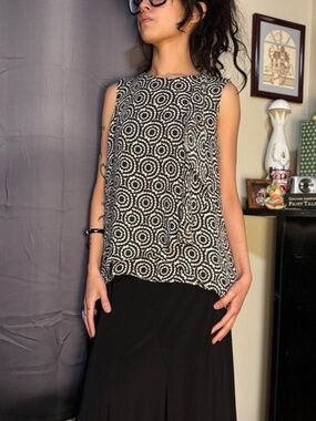 100% Silk Top by Tanner